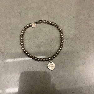 Tiffany & Co Heart Tag Bead Bracelet